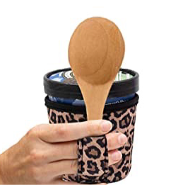 Leopard Print Pint Size Ice Cream Handler