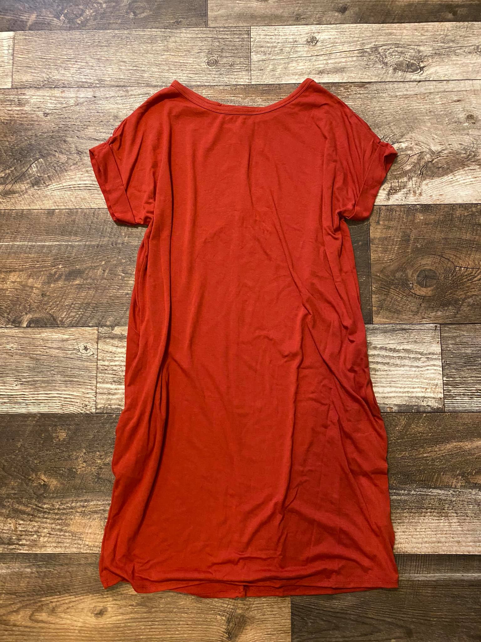 Dress - T-Shirt Dress (Multiple Colors)