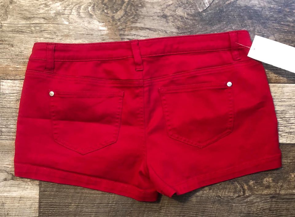 Pantalones cortos - rojo