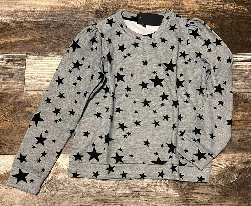 Top - Reach For The Stars Crewneck