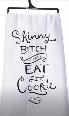 Dish Towel - "Eat A Cookie"