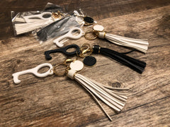 Hands Free Tassel Keychain