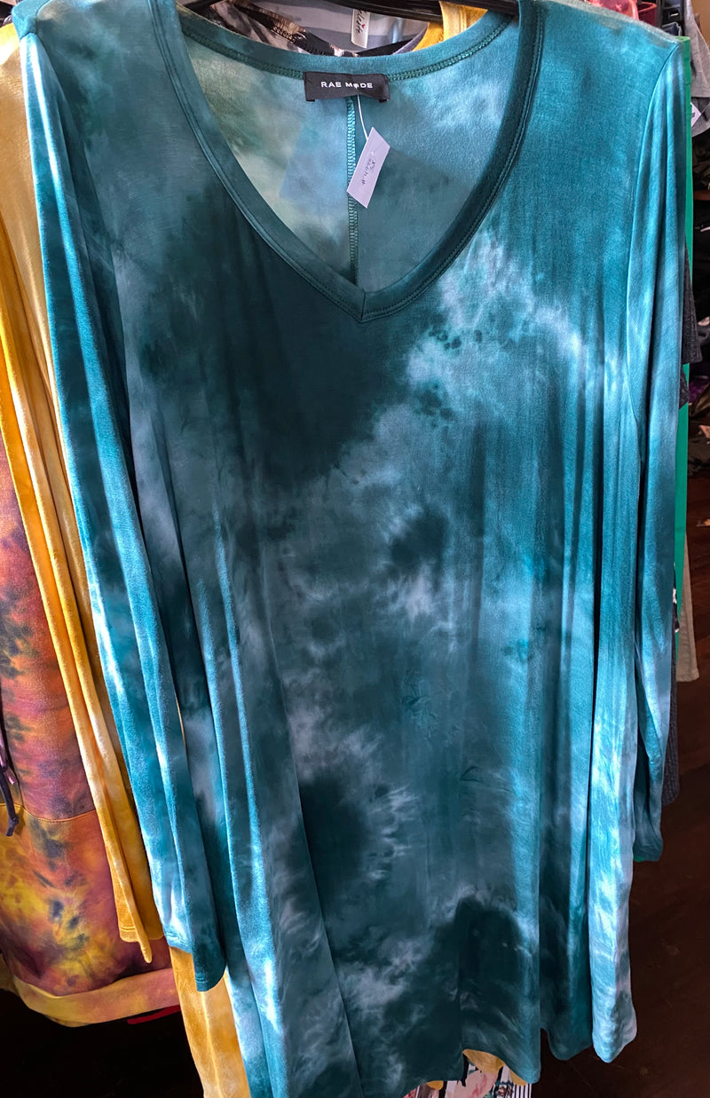 Dress - Plus - Tie Dye Midi (3X)