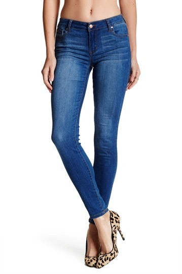 Skinny Jeans - Jr & Plus - Mid-Rise Ankle - Non Distressed (7,18)