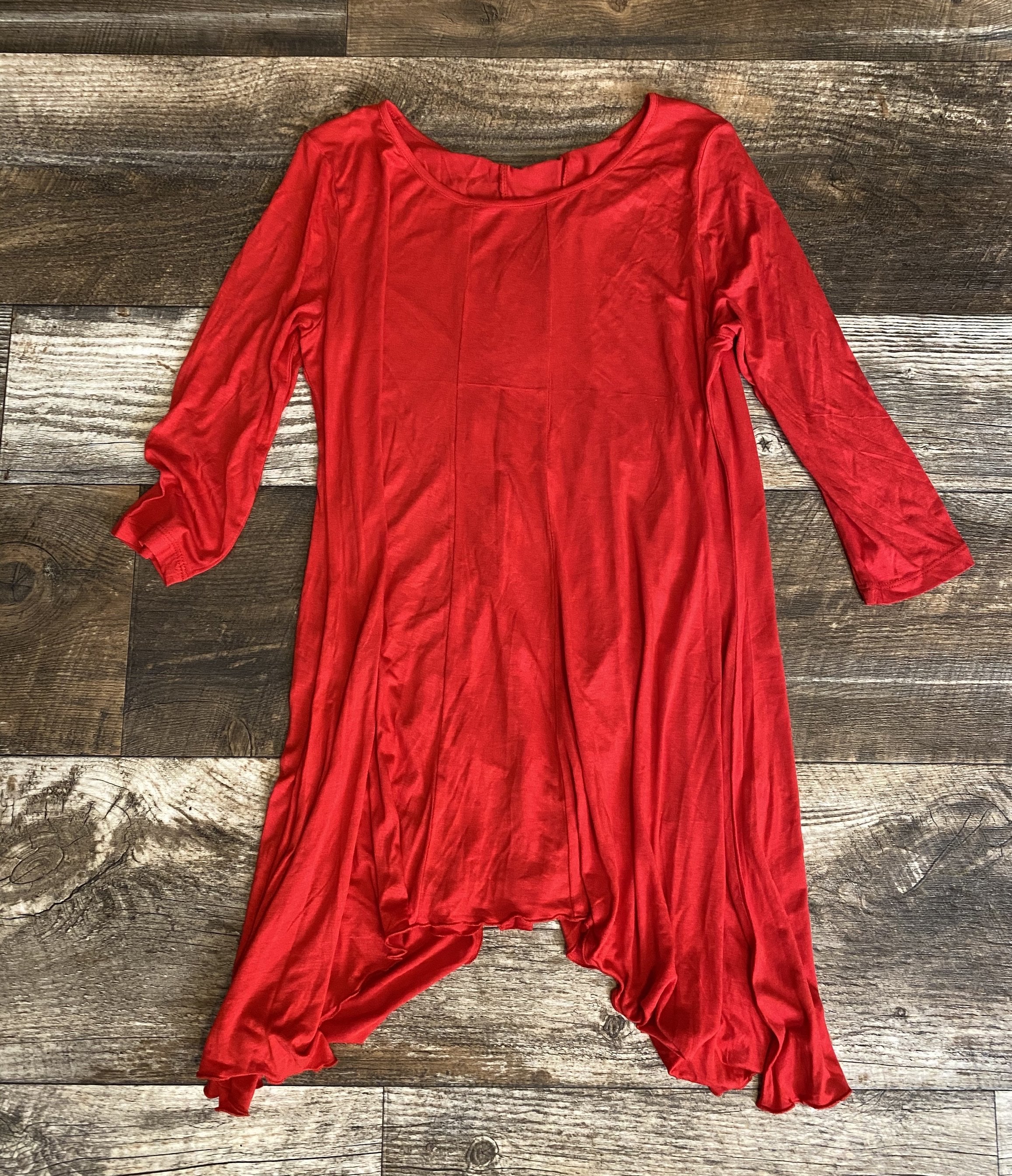 Top - Shark Bite Tunic (Red or Gray)