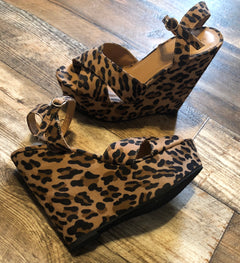 Zapatos - Cuñas Leopardo