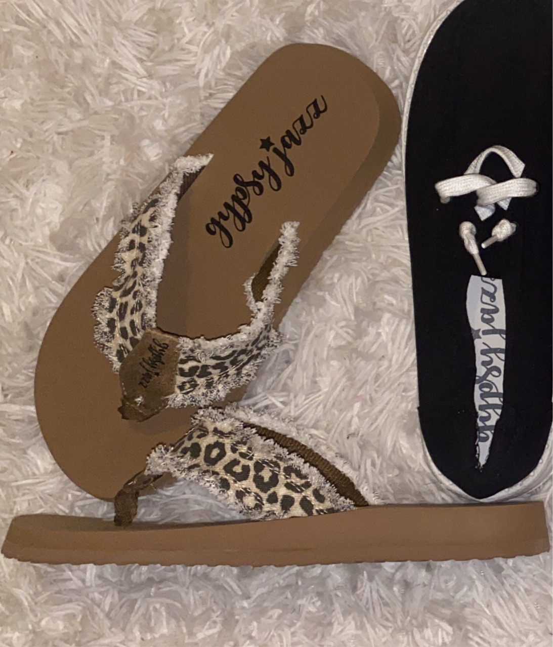 Shoes - Gypsy Jazz Leopard Sandals (9)
