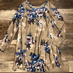 Top - Fall Floral Tunic