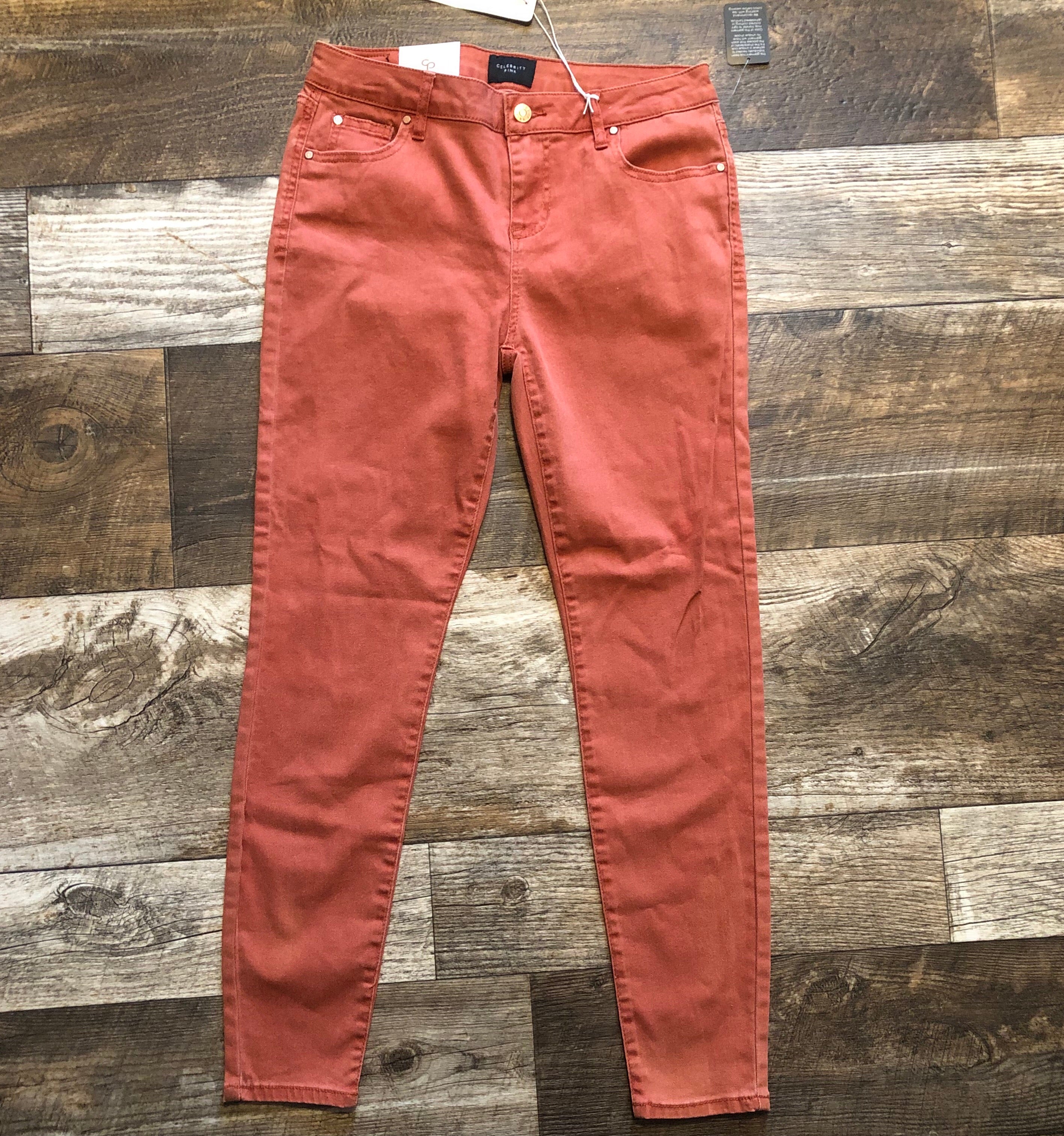 Skinny Jeans - Rust (M,13)