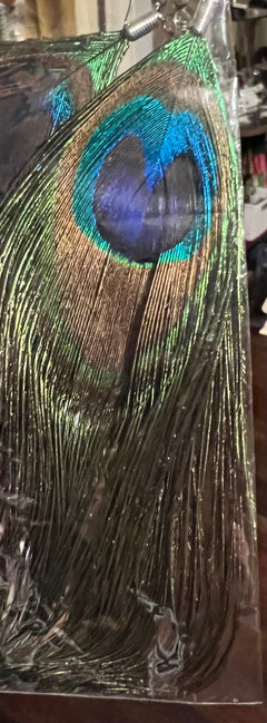 Earrings - Peacock