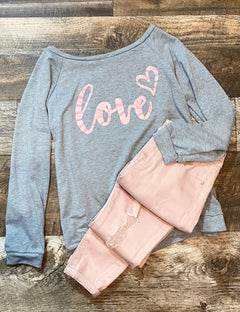 Top - All About Love Sweatshirt