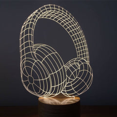 LED Lamp - Headphones
